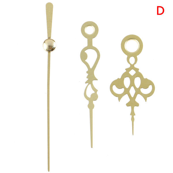 Set Ersättning DIY Väggmekanism Quartz Klocka Reparation Movement D