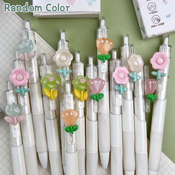 1st e Mini Flower Gel Pen Skolkontorsmaterial n Style Stati
