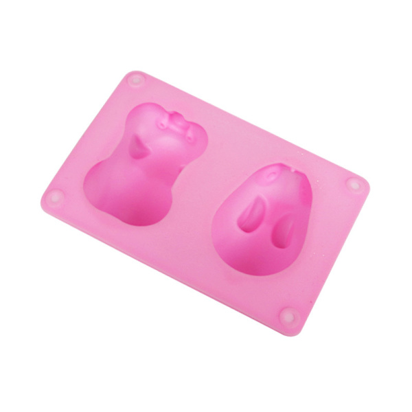 3D DIY Bakverktyg Non-stick silikon form Grisformer Ca