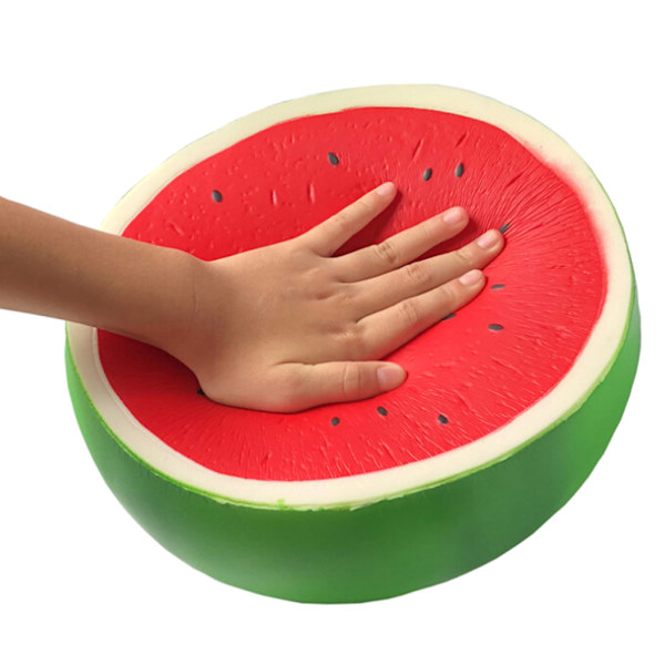 1 st Jätte jumbo mjuka vattenmelon squeeze leksaker A2