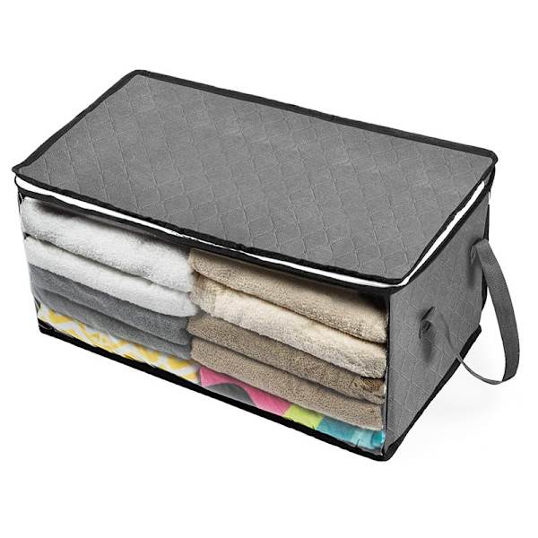 Quilt Kläder Förvaringsboxar Hem Stor kapacitet hopfällbar garderob