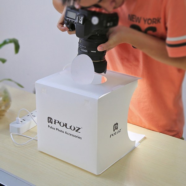 Mini Folding Photography Studio Soft Box 2LED Lightbox