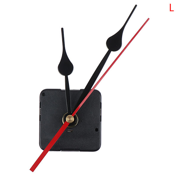 Klassisk Silent Cross Stitch Quartz Clock Movement Mechanism DIY L