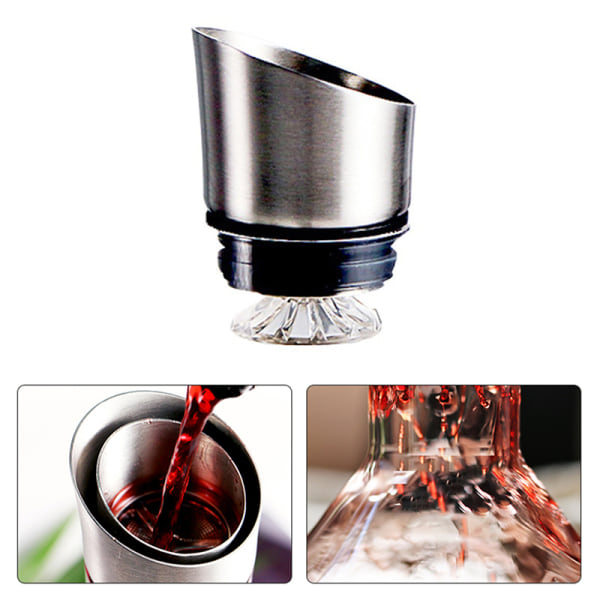 Glas rött vin Quick Decanter Hushållsvin dispenser Pot Iceb