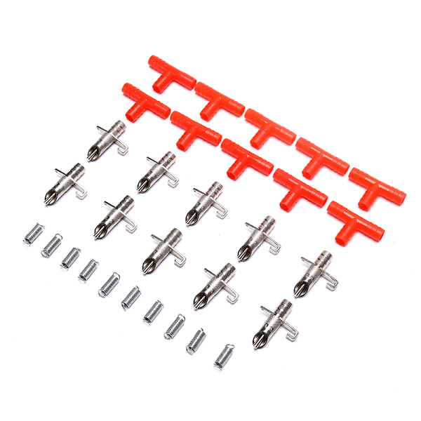 10 st Automatisk kaninnipplar vattenmatare för sällskapsdjur Rab 10pcs
