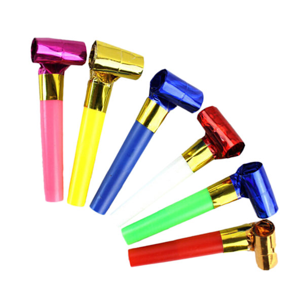 10x Funny Blowouts Party Födelsedag Blow Outs Noisemakers Kids Ch