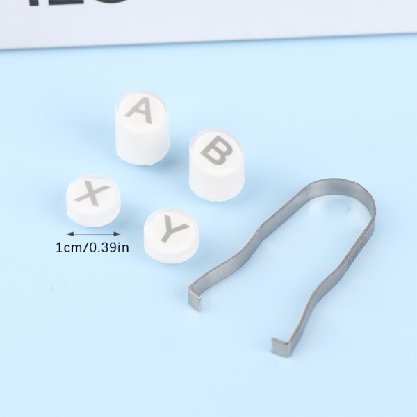 NS32 Keycap För KingKong 2 Pro NS08 NS09 Spelkontroll ABX White