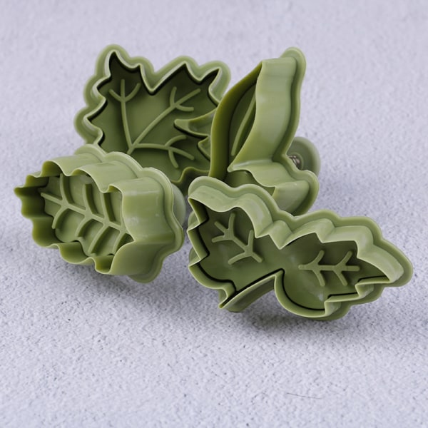 4st/ set DIY form bladform 3D cookie ter kex molds k