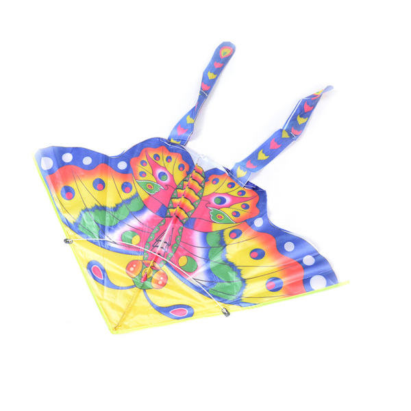 1 st Butterfly Printed Long Tail Kite Barn Barn Utomhus Gard One Size