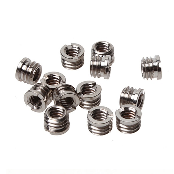 1/4&quot; till 3/8&quot; Convert Screw (5pack) Adapter för stativ och kamera