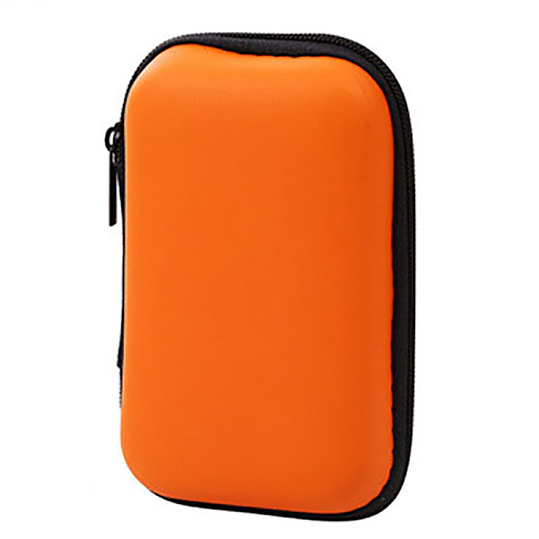 Extern USB hårddisk Disk Case Cover Fodralväska för SSD orange