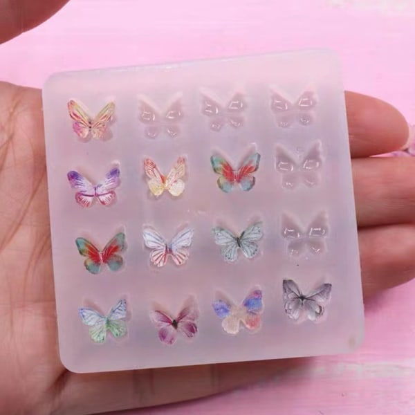 Butterfly Form Epoxy Resin Molds Pendel Silcone Formar