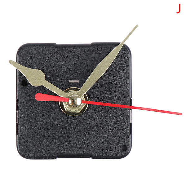 Klassisk Silent Cross Stitch Quartz Clock Movement Mechanism DIY J