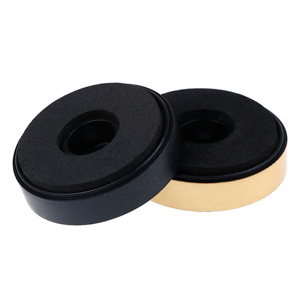 4st 40*11mm Högtalarstativ högtalare fotdyna högtalare reparationsdel Silver