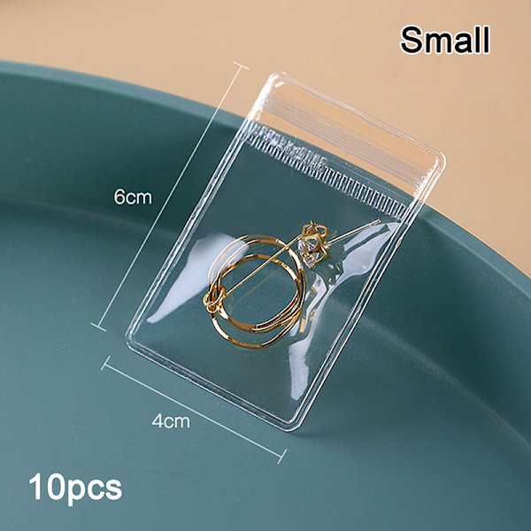 10 st/ set Smyckesväska Påsar Antioxidationsväska Smycken Förvaring S