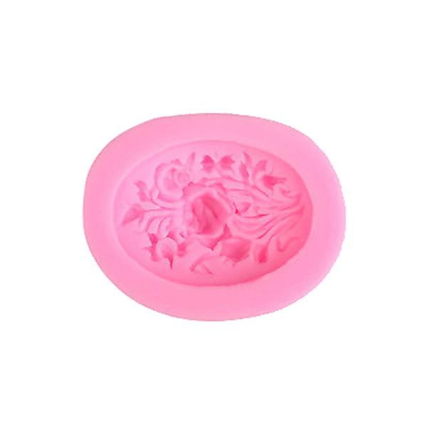 Rose Flower Silikon Fondant Form Tårtdekor Choklad Sugarcra