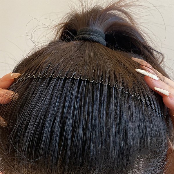 Hårstylingverktyg Roll Curve Clip Pin Invisible Bang Fringe Bla N3