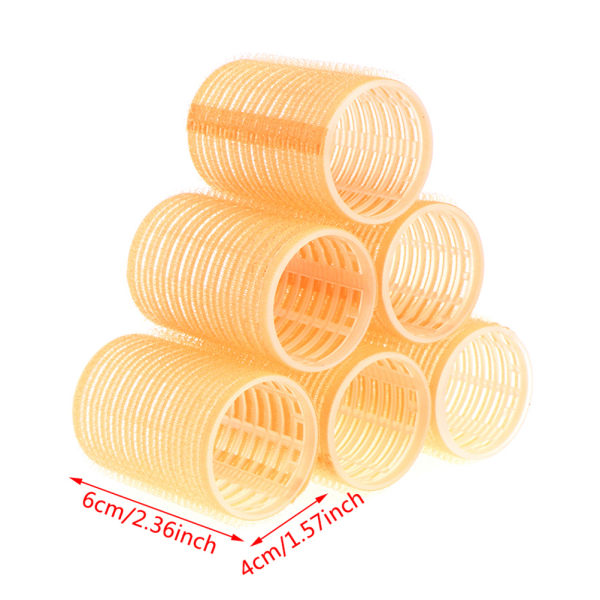 Self Grip Rollers Cling Stick Hair Curler 6*4CM
