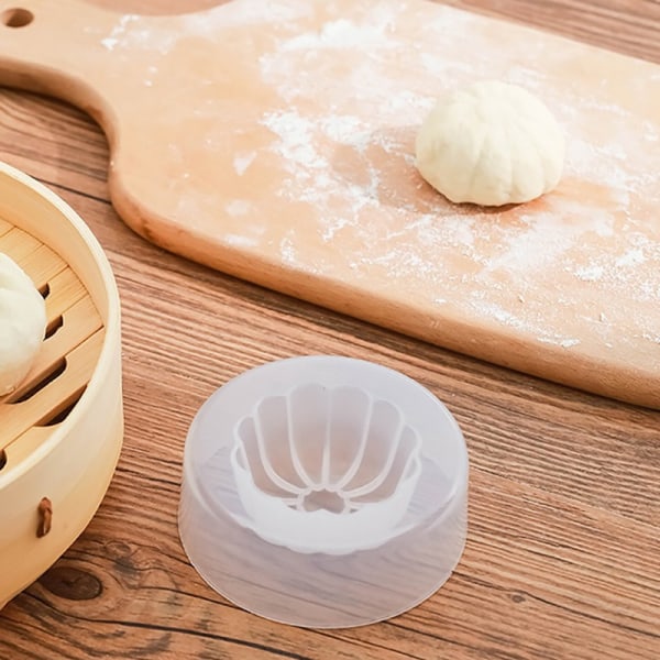 Ångad fylld bulle Maker Baozi Dumpling Moon Form bakning
