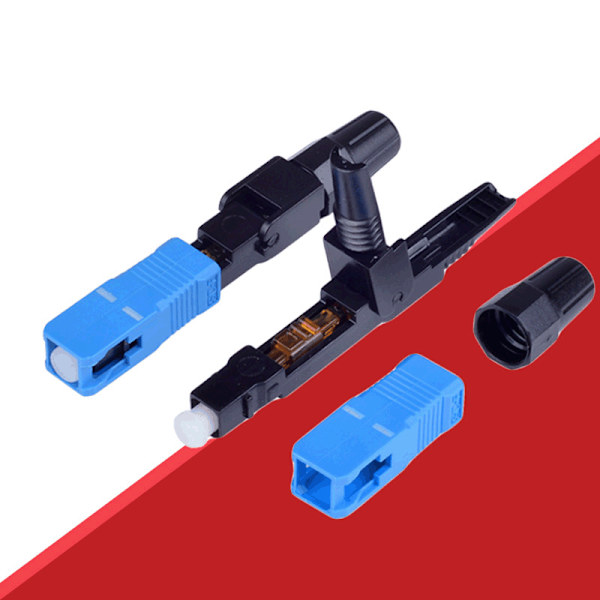 10 st Single-Mode Fiber Optic SC/UPC Snabb snabb fältmontering SC/UPC