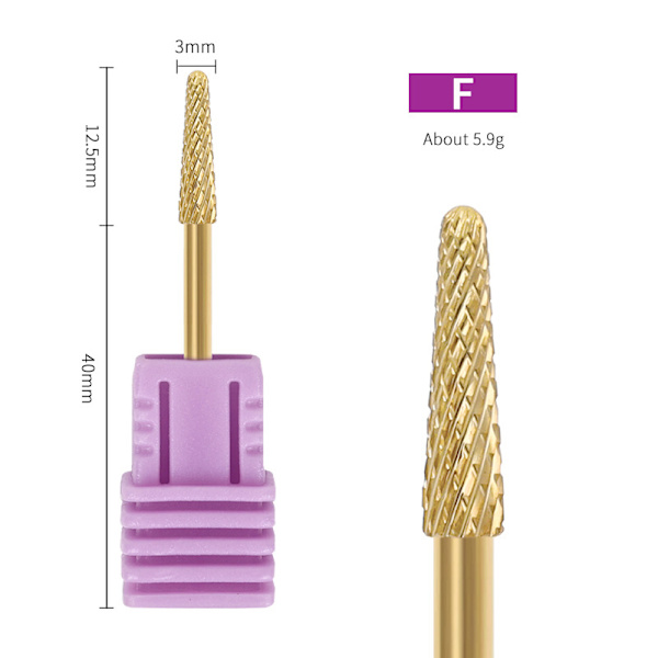 Nagelborr icle Manikyr hine ter Diamond File Gel Polish F