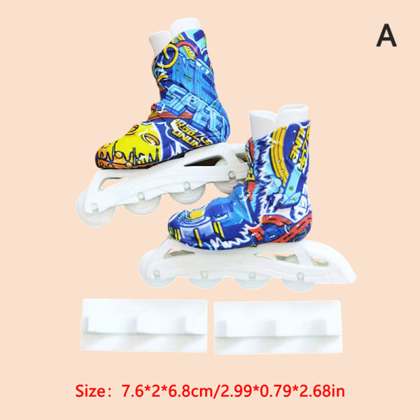 Finger Shoe e Skate Board Scooter Doll Shoe Toy Fingerboarding A