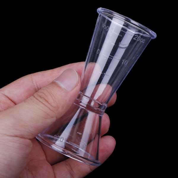 Transparent dryck Mätverktyg Cocktailmått Cup Bar Ac L