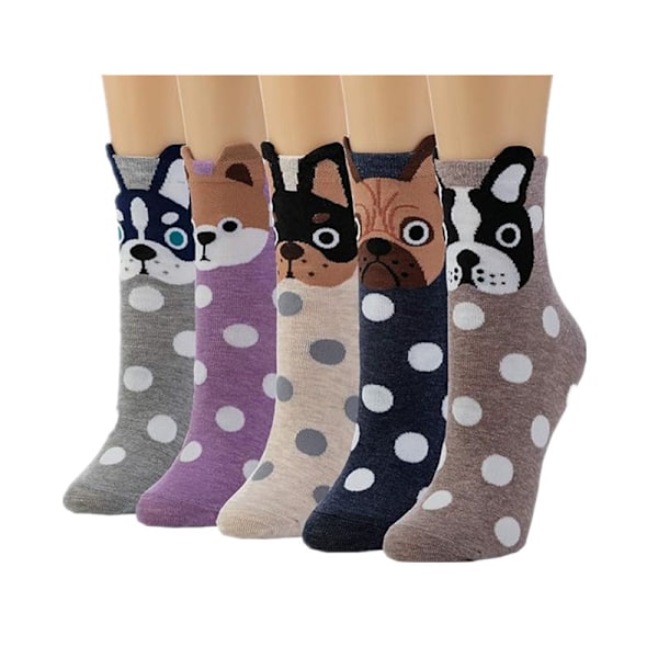 Uggla Vuxen Unisex Strumpor Value Pack One Size (5 Par) 2