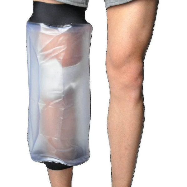Adult Knee Cast Shower Protector - Waterproof Knee Cast Cover Shower