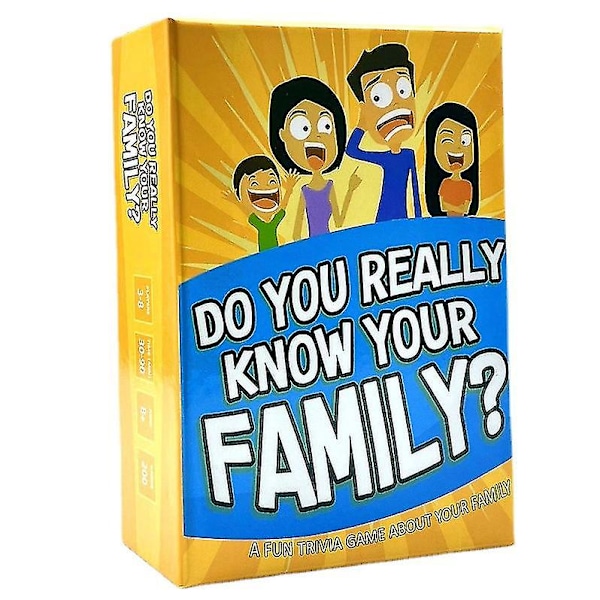 Kender du virkelig din familie? Dialog Familie Genforeningskort