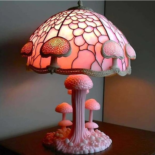 Fantasy Mushroom Lamp Ornament Typ 7 15cm