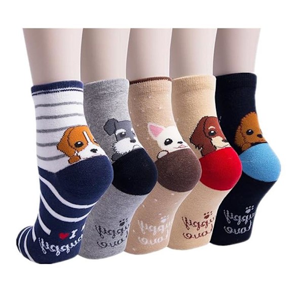 Uggla Vuxen Unisex Strumpor Value Pack One Size (5 Par) 10