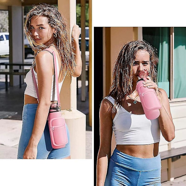 Vesipullon kantolaukku, 32oz neopreenipullon kantohihna kotelopussi COLOR 3