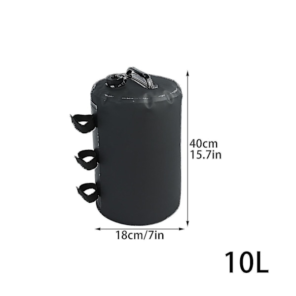 Vattenbaldakinvikter Tältvikter 10 L /20l Tunga Vattenvikter För Tält Bärbara Benvikter För Pop Up-baldakin, Tält, Paviljong, Skydd 7x15.7in