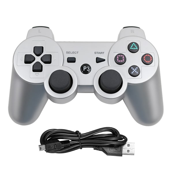 Til Ps3 Trådløs Bluetooth 30 Controller Spil Håndtag Fjernbetjening Gamepad Au Lager