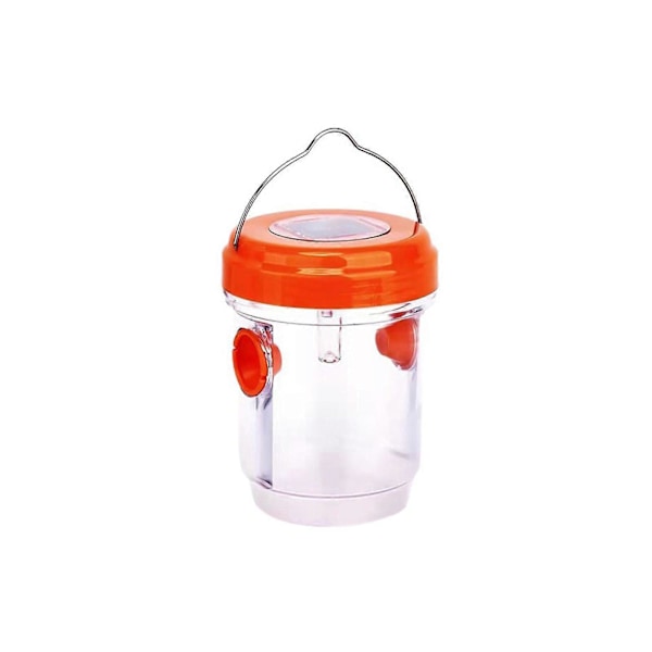 2 st Solcellsdrivna Hängande Getingfällor Grön Orange