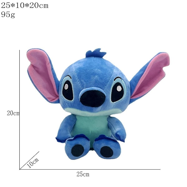 Stitch Plyschleksaker Mjuka Stoppade Presentdockor för Barn Pojkar Flickor Blue