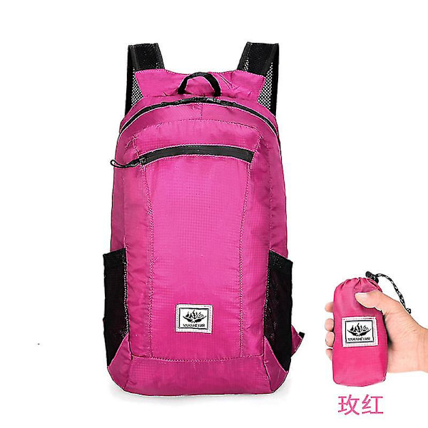 Hot Folding Bag Waterproof Outdoor Backpack Large Capacity Lightweight Travel Bag Printed Logo Sports Backpack