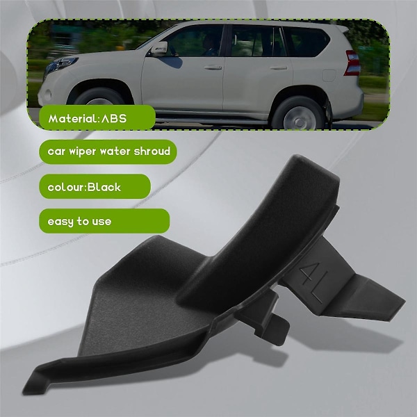 1 par forrudevisker trim kåbe til Land Cruiser Prado Lc120 Fj120 Gx470 2003-2009 53867-600