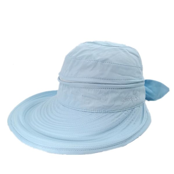 Simplicity Hatter for Kvinner UPF 50+ UV Solbeskyttende Konvertibel Strand Visor Hat P5