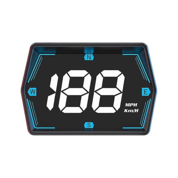 Universal Bil HUD GPS Speedometer - Plug & Play Heads-Up Display med USB-forbindelse (G20 Model)