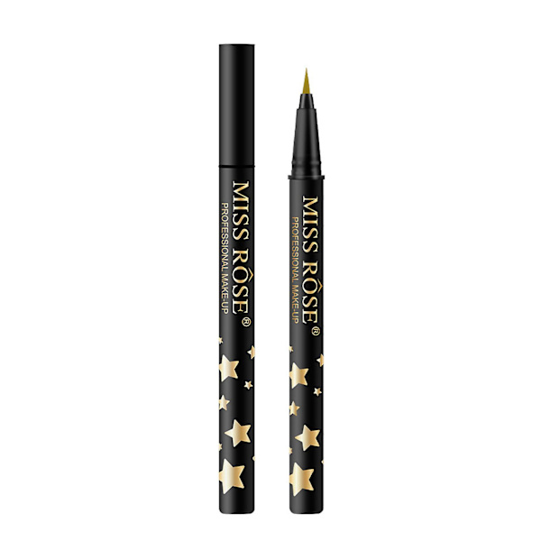 Mardi Gras -lahjat Värillinen Eyeliner Nestemäinen Eyeliner Ei tahraa Pitkäkestoinen Nestemäinen Eyeliner-kynä E