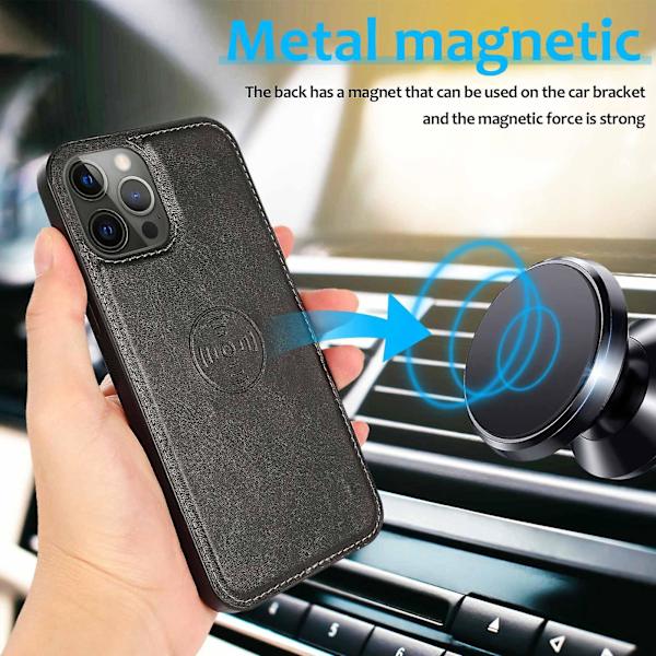 For iPhone 15 PU Lær Lommebok Telefondeksel Stativ 2-i-1 Avtakbart Magnetisk Deksel med Rem Rose Gold