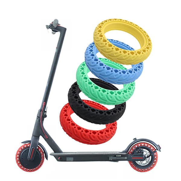 Rebirth Millet M365 8,5 tommer Solid Dæk Elektrisk Scooter Gul
