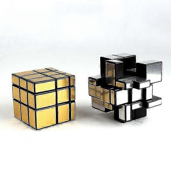 Kolmannen asteen Rubikin kuutio Rubikin kuutio Persoonallisuus, rento pelit Silver color