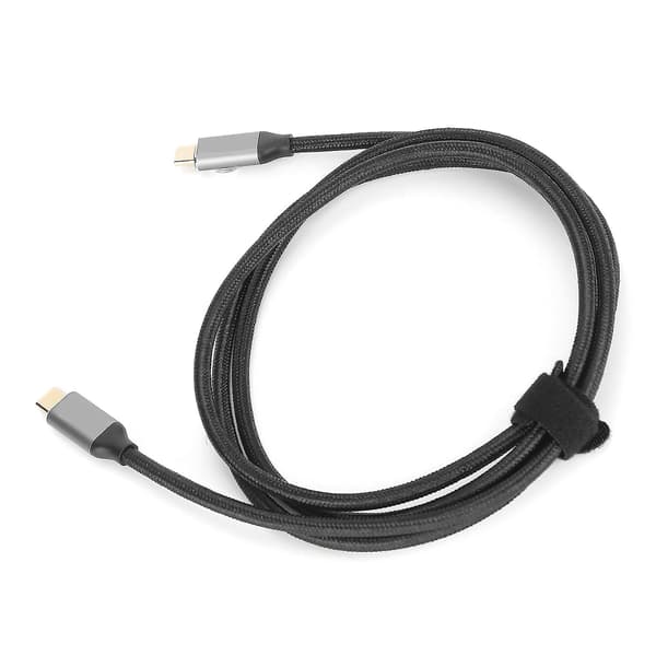 USB Type C-kabel 2m - 100W, 5A hurtiglading, USB 3.1 dobbelthode hannkabel