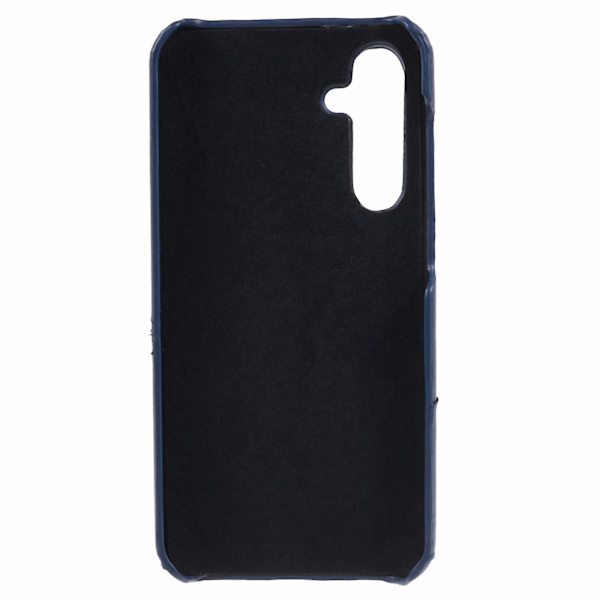 Samsung Galaxy S24+ -puhelimen kotelo PU+PC-materiaalista, iskunkestävä, 2 korttipaikalla Blue