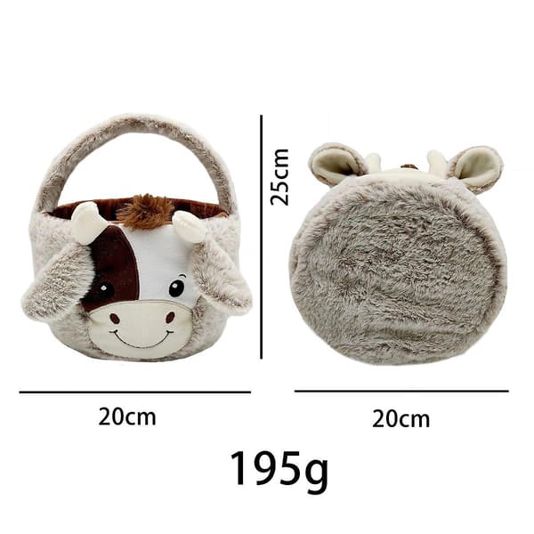 Plush Ko Easterkorg Plush Ko Easterkorg Plyschdocka Cow