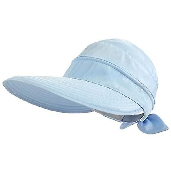 Simplicity Hatter for Kvinner UPF 50+ UV Solbeskyttende Konvertibel Strand Visor Hat P10