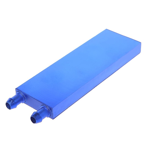 Vattenkylningsblock i aluminium för PC-laptop CPU vattenkylare värmesänksystem 40*160*12mm